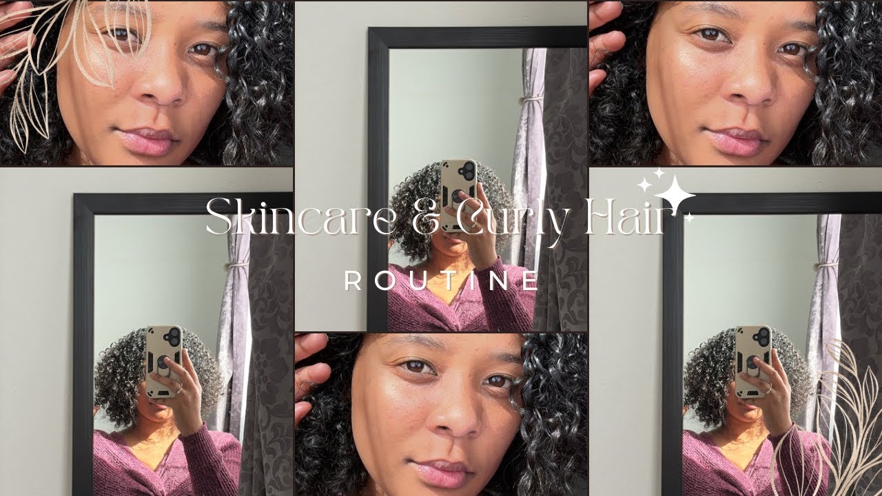 Curly Hair + Skincare ROUTINE & I have my ✨DIPLOMA✨ *exciting*!!!