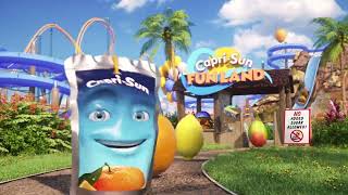 Capri-Sun fun-land is full of fun, but only real juices with no added sugar can get in!