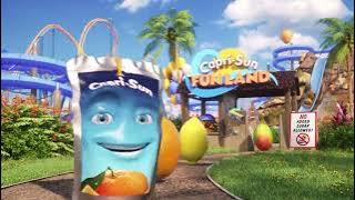 Capri-Sun fun-land is full of fun, but only real juices with no added sugar can get in!