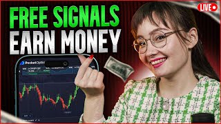 POCKET OPTION LIVE TRADING | FREE SIGNALS + STRATEGIES for FAST PROFIT (100% REAL TRADES!)