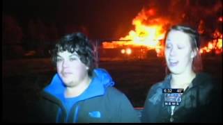 Four alarm fire in Marion county