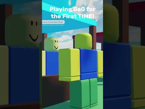 Playing Grow a Garden for the FIRST Time!
