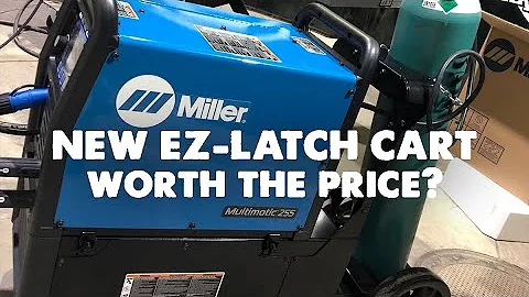Miller Electric 255 EZ-Latch Cart for Multimatic and Millermatic 255