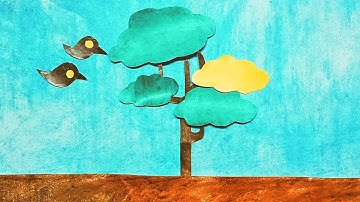 Stop motion  Animation | Save trees Save life.