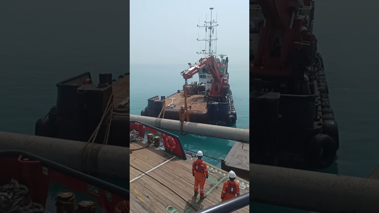 DANGEROUS JOB 🤔 IN OFFSHORE INDUSTRY 