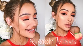 PEACHY MAKEUP TUTORIAL | Amanda Ensing