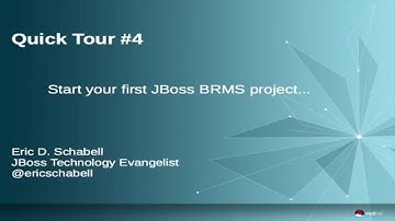 Quick Tour #4: Start your first JBoss BRMS project