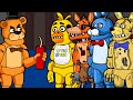 Among us contre les animatroniques fnaf  five nights at freddys 2023  toonz animation