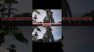 PS5 vs PC: 30 FPS vs 120 FPS! 🤯 | Black Myth: Wukong #Shorts