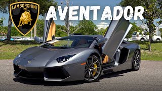 2015 Lamborghini Aventador Driving REVIEW