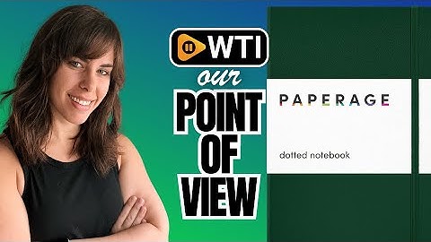 PAPERAGE Dotted Journal Notebook | POV | Would you buy it?