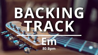 Easy lofi Backing track in E minor