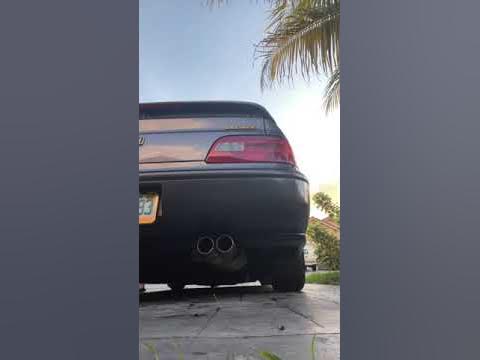 Acura legend exhaust (Cold Start) - YouTube