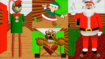 BALDIS BASICS – CHRISTMAS VERSION █ Horror game "Elf Baldi