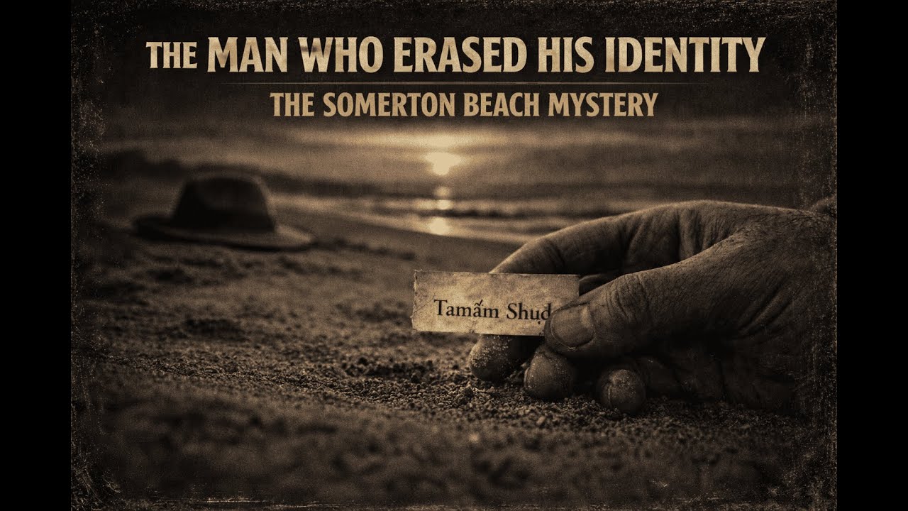 The Man Who Erased His Identity: The Somerton Beach Mystery