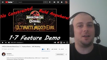 Massive Mod Preview Reaction - Ultimate Mixed Eras 1.7 - Jurassic World Evolution Mods