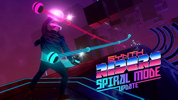 Synth Riders Spiral Mode - First Look | Oculus Quest 2 Mixed Reality