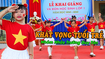 Cute Dance || KHÁT VỌNG TUỔI TRẺ || Lễ Khai giảng Trường Tiểu Học DUY TÂN 2025