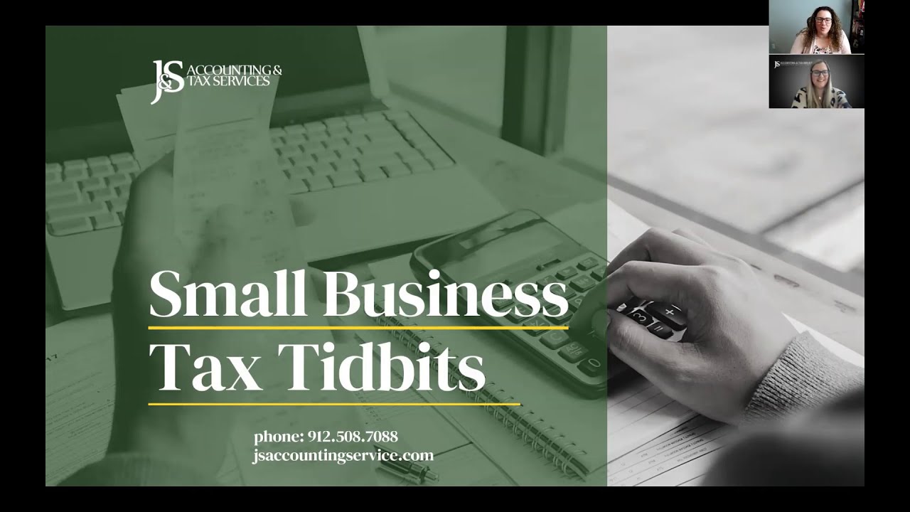 Small Business Tax Tidbits Ep 3