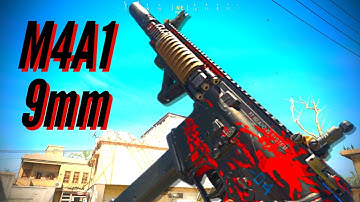 this LOW RECOIL M4A1 9mm Class Setup MELTS in Hardcore Search and Destroy (Modern Warfare)