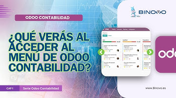 ODOO Contabilidad | Tutorial 1 📌 Lo que vas a ver desde el menú de Contabilidad