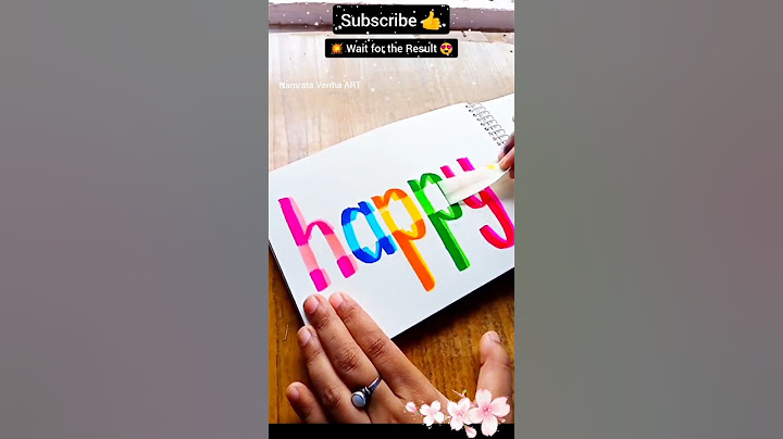 😍💞 Happy Birthday DIY Card💐💥| Doms brush pen calligraphy #shorts #namratart #art #satisfying