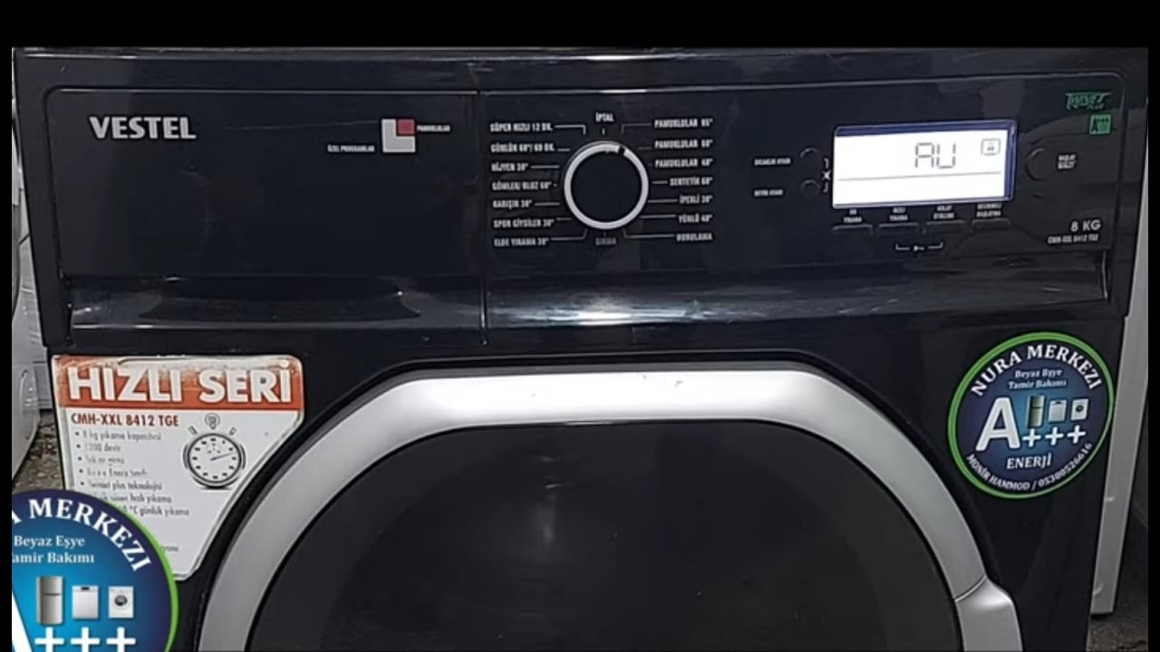 طريقة تشغيل غسالة فيستل موديل 8kg )8412TGE)