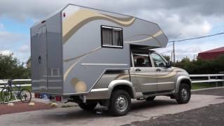 Установка жилого модуля на UAZ Pickup и VW Amarok Установка жилого модуля на UAZ Pickup и VW Amarok