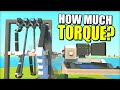 Who can build a piston powered engine with the most torque