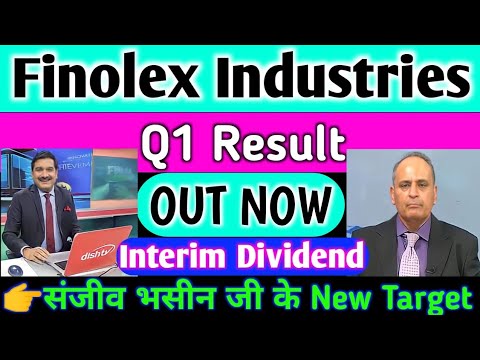 Finolex Industries ltd Share price | finolex industries q1 results 2023 | Finolex pipe latest news