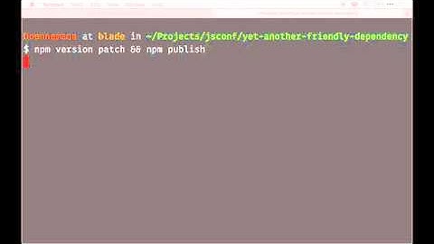 Greenkeeper – always up-to-date npm dependencies, zero hassle.