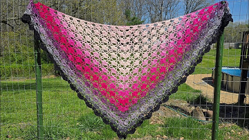 🧶✨ Quick & Easy Crochet Shawl Tutorial: Any Yarn, Perfect for Beginners & Pros! 🌟💖