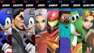 Super Smash Bros. Ultimate - Zapdos & Gran Turismo vs S & Y Fighters