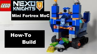 Lego How-To: Nexo Knights Mini Fortrex MoC (Nexo Power Storage) screenshot 3
