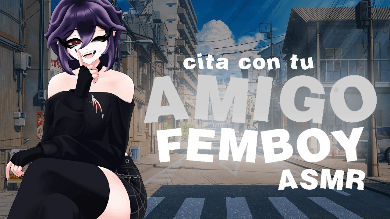 [ASMR] Tienes una CITA con tu COMPA FEMBOY | ASMR en Español