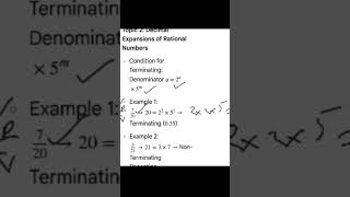 decimal expansion of Rational number #class10maths #vimlesh
