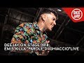 Emis Killa sul palco di Deejay On Stage con 'Parole di Ghiaccio'