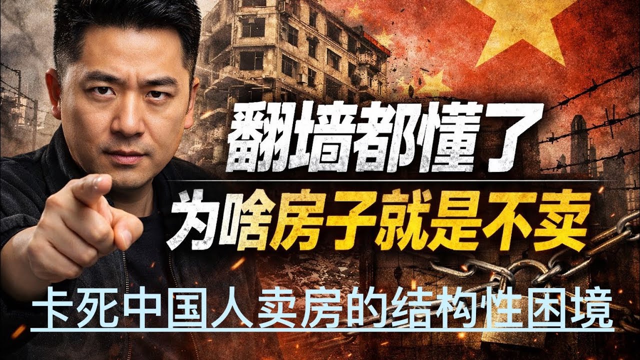 清醒者的牢笼：为什么看懂的人也卖不掉房，认知出去了，身体还在里面：卖房卡死的结构性真相