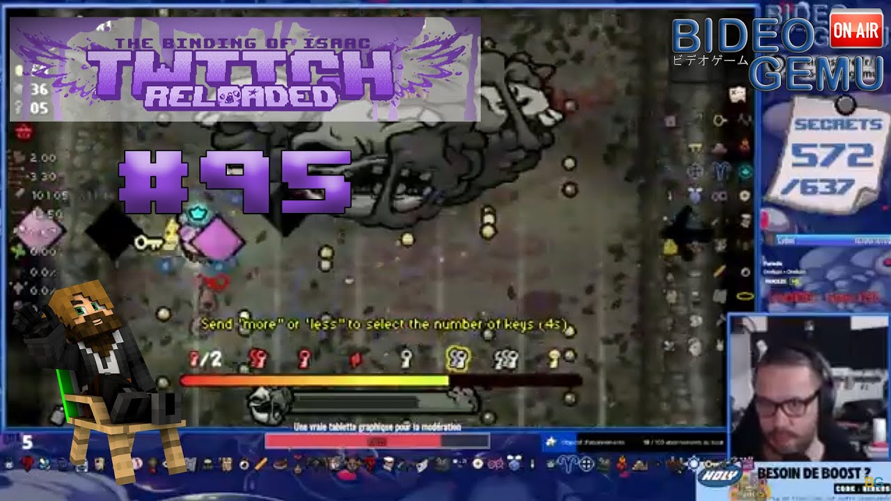 Isaac On Twitch Reloaded #95 [Rediff 21/06/2023] - YouTube