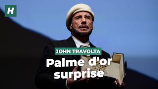 Au Festival de Cannes 2026, le choc et l'émotion de John Travolta, Palme d’Or d’honneur