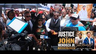 Justice for John Mendoza Jr - Peaceful Protest March at Brazoria County Courthouse | JOTS_TV