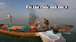 Thấy Mờ Mờ Đánh Thử , Không Ngờ Ruốc Khẳm 2 Ghe | Vietnamese fishermen catch seafood