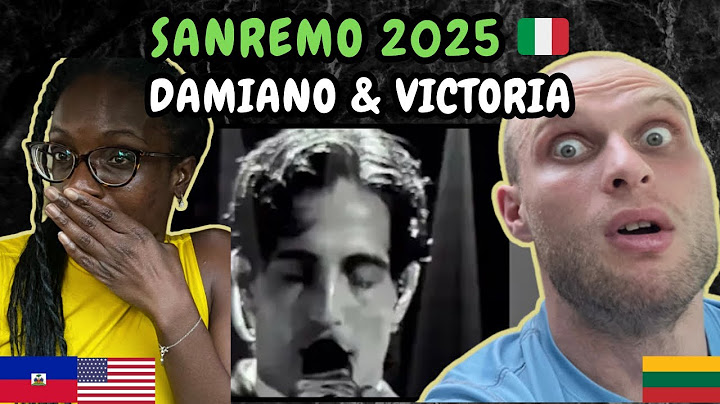 REACTION TO 🇮🇹 Sanremo 2025: Damiano David - Felicita & Victoria with Duran Duran - Psycho Killer