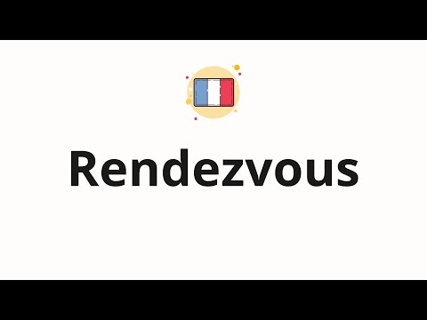 How to pronounce Rendezvous