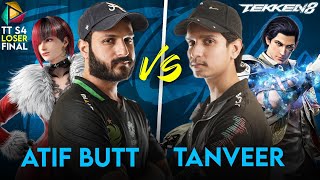 Atif (Anna) VS Hafiz Tanveer (Claudio) - Losers Final - Tekken Tussel S4