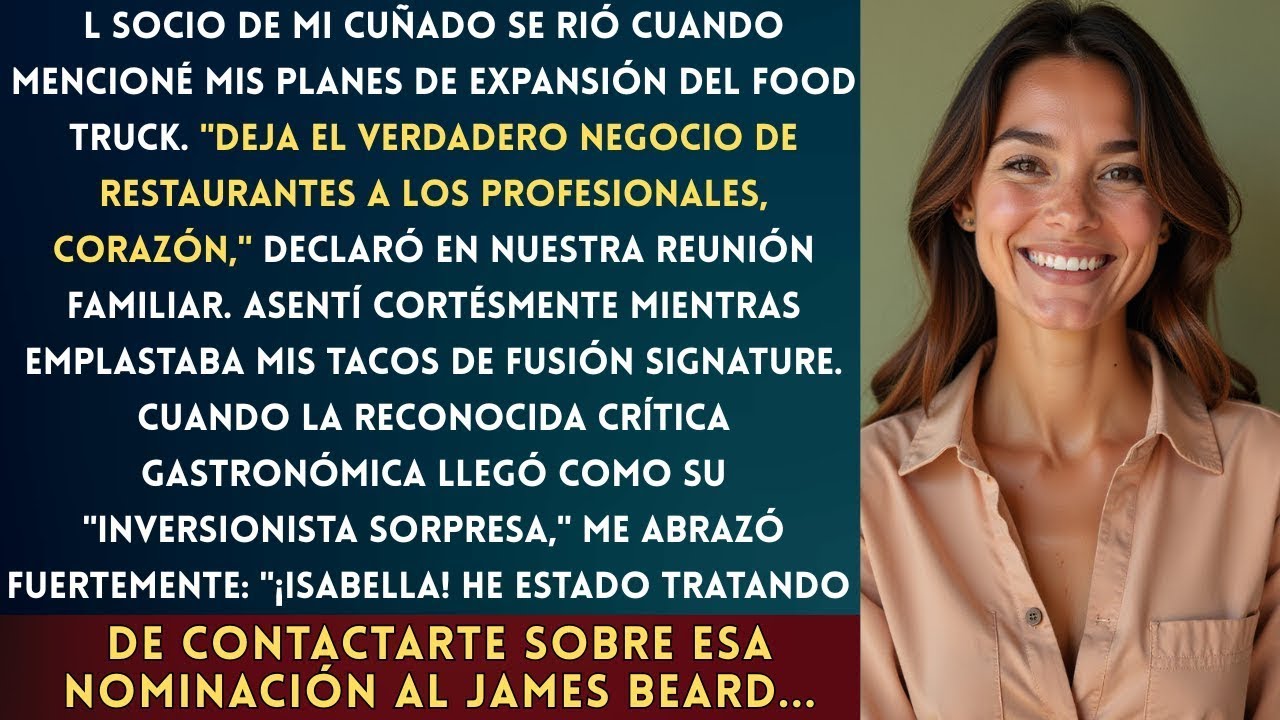 El Socio de Mi Cuñado Robó Mi Idea de Restaurante—La Crítica Gastronómica que Invitó