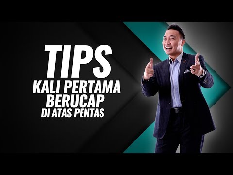 Video: Bagaimana untuk menggunakan di atas pentas dalam ayat?