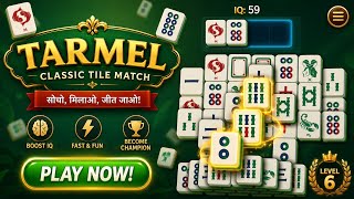 🔴 LIVE Mahjong Tile Match Gameplay | Brain Puzzle Game | Level Challenge | Android Game screenshot 4