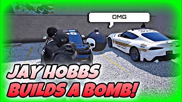 Jay Hobbs Builds Bomb In Cells Then Actual Bomb Appears | NoPixel GTA RP | NoPixel Clips