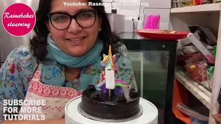 How to make easy simple unicorn birthday cake cupcake number topper recipe decorating classes screenshot 5